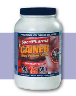 GAINER STRAWBERRY 6LB 6 LB from SPORTPHARMA USA