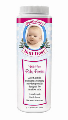 Gentle Care Butt Dust 5.45 oz from GENTLE CARE ALL NATURAL BABY CARE