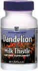 Dandelion & Milk Thistle 60 caps from NUTRITION NOW