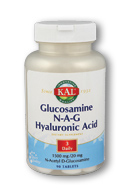 Glucosamine nag hyaluronic acid, 90ct