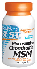 Doctors Best: Glucosamine Chondroitin MSM 240C