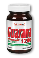 Action labs - Guarana powermax 1200 60ct
