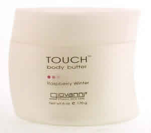 Touch Body Butter Raspberry Winter 6 oz from GIOVANNI COSMETICS
