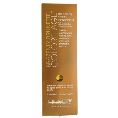 GIOVANNI COSMETICS: COLOR FLAGE CONDITIONER BRAZENLY BRUNETTE 8.5OZ