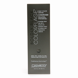 GIOVANNI COSMETICS: COLOR FLAGE CONDITIONER BOLDLY BLACK 8.5OZ