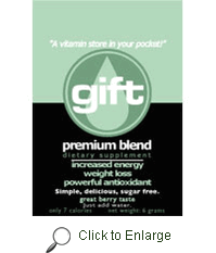 Gift - Gift super energy booster berry with guarana 20 pk