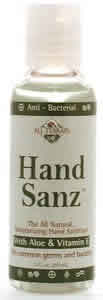Hand Sanz w/Aloe  and  Vitamin E 2 fl oz from ALL TERRAIN