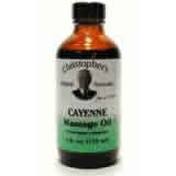 Heal Cayenne Heat Massage Oil 2 oz from CHRISTOPHER'S ORIGINAL FORMULAS