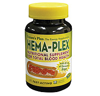 Natures Plus: Hema-Plex - Nutritional Support for the Blood 60 Vcaps