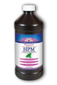 Hydrogen Peroxide Mouthwash Wintermint 16 oz from HERITAGE PRODUCTS