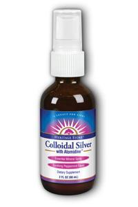 Heritage products - Colloidal silver with atomidine spray 2 oz