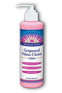 Grapeseed palma christi with pump top, 8 oz