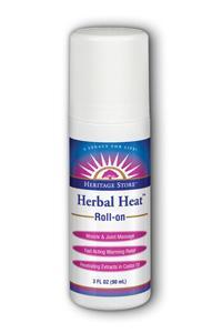 Heritage products - Herbal heat roll-on 3 oz