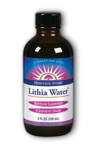 Heritage products - Lithia water 4 oz