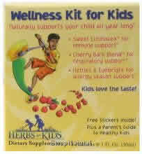 Wellness kit for kids (free stickers and parent's guide), 1oz 3 pc