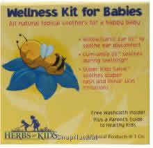 Wellness Kit For Babies (free Washcloth and Parent's Guide) 1oz/3 pc from HERBS FOR KIDS