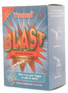 Yummi Blast Immune Formula Powder 15 straws from YUMMI BEARS (HERO NUTRITIONAL PRODUCTS)