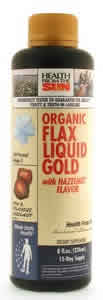 Flax Liquid Gold w/Hazelnut - Organic 24 fl oz from HEALTH FROM THE SUN