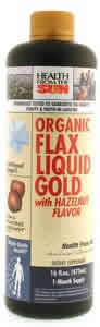 Flax Liquid Gold w/Hazelnut - Organic 16 fl oz from HEALTH FROM THE SUN