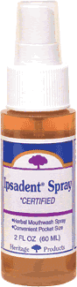 Ipsadent Oral Spray 2 oz from HERITAGE PRODUCTS