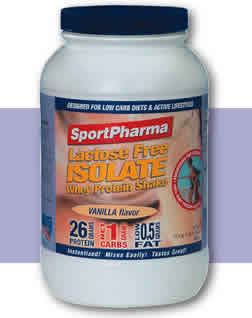 LACTOSE FREE ISOLATE VAN 2LB 2 lb from SPORTPHARMA USA