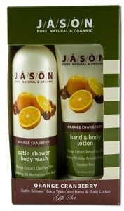 Orange Cranberry Gift Set 2 pc from JASON NATURAL PRODUCTS