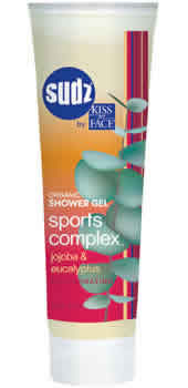 Sports Complex Sudz Organic Shower Gel 8 oz from KISS MY FACE