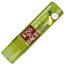Coconut pinapple organic lip balm spf 15, 1 pc