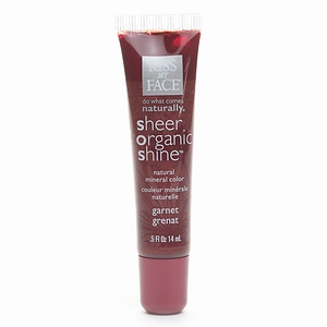 Kiss my face - Sheer organic shine garnet .5 oz