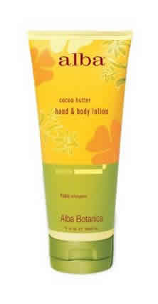 Hawaiian Cocoa Butter Hand and Body Lotion Value Size 24 oz from ALBA BOTANICA