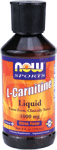 NOW: L-Carnitine Liquid 1000 mg 4oz Tropical Punch