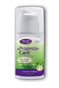 Progesta-Care w/Cooling Peppermint 4 oz from LIFE-FLO HEALTH CARE