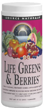 Life greens and berries, 9oz Powder