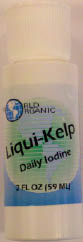 Kelp iodine supplement liquid, 2 fl oz