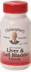 Cleanse Liver & Gall Bladder 100 vegicaps from CHRISTOPHER'S ORIGINAL FORMULAS