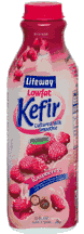 Kefir lowfat raspberry Case of 12 / 32 OZ from Lifeway Kefir