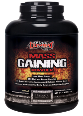 ULTIMATE NUTRITION: FULL COMBAT MASS GAINER STRAWBERRY 6.4 LB