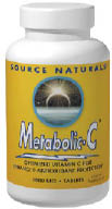 Metabolic C 500mg tabs 180 tabs from SOURCE NATURALS
