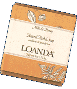 Loanda Herbal Soap Milk/Honey 4 oz from MILL CREEK BOTANICALS