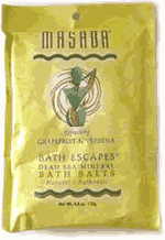 Bath Escape Salts Grapefruit Verbena 4.8 oz from MASADA HEALTH AND BEAUTY