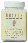 Bath Escape Salts Grapefruit Verbena 1 lb from MASADA HEALTH AND BEAUTY