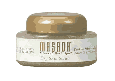Mineral Body Scrub Dry Skin 5 oz from MASADA HEALTH AND BEAUTY