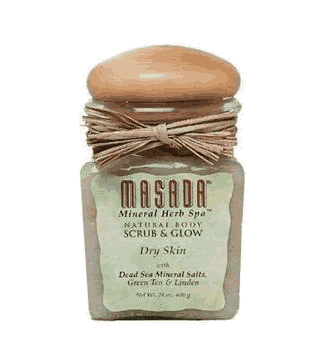 Mineral Body Scrub Dry Skin 24 oz from MASADA HEALTH AND BEAUTY