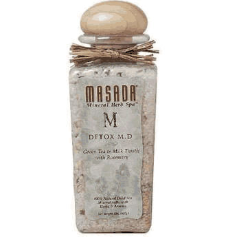 Mineral Herb Spa (Gift Jar) DeTox M.D. 2 lb from MASADA HEALTH AND BEAUTY