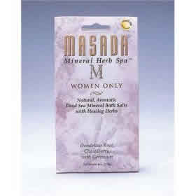 Mineral Herb Spa Women Only 6 oz from MASADA HEALTH AND BEAUTY