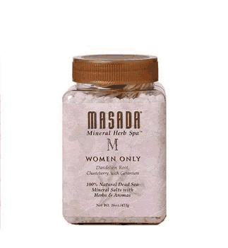 Mineral Herb Spa Women Only 1 lb from MASADA HEALTH AND BEAUTY