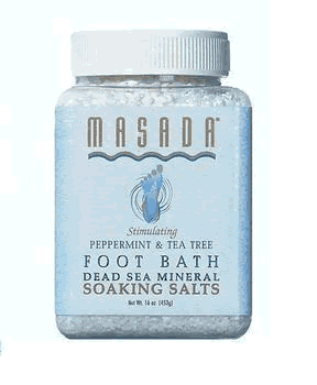 Natural Peppermint Foot Bath 1 lb from MASADA HEALTH AND BEAUTY