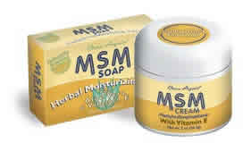 Born Again MSM Herbal Soap 3 oz from AT LAST NATURALS