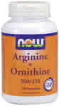 ARGININE/ORNITHINE 100 CAPS 100 CAPS from NOW