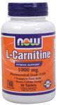 L-Carnitine 1000mg 50 Tabs from NOW